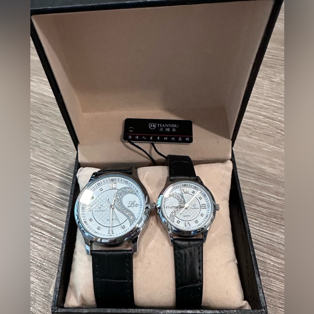 Tiannbu Matching His & Hers Watches - great anniversary gift!